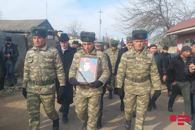 Şəhidimizlə vida mərasimi keçirilir – FOTO