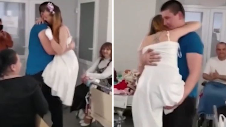 Müharibədə ayaqlarını itirmiş Oksana ilə sevgilisinin rəqsi hər kəsi kövrəltdi – VİDEO