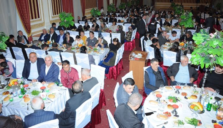 Tovuzda iftar süfrəsi təşkil edildi