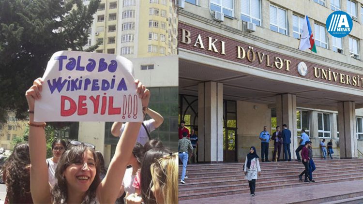 Dövlət imtahanı ilə bağlı tələbələr BDU-nun qarşısında aksiya keçirəcək