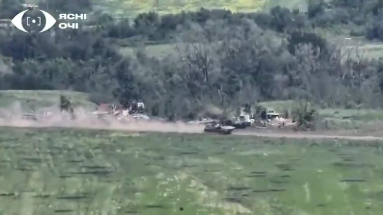 Ukrayna ordusu rus texnikalarını məhv edir