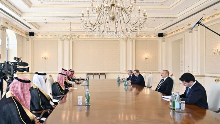 İlham Əliyev Səudiyyə Ərəbistanı Krallığının xarici işlər nazirini qəbul etdi