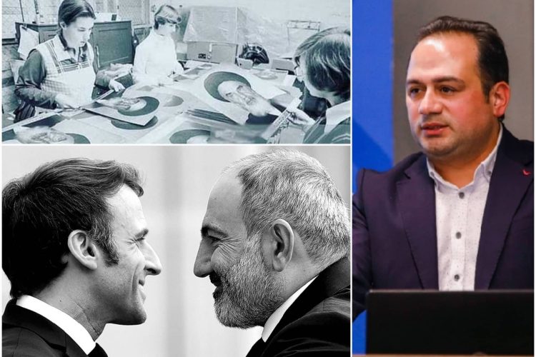 Xomeyninin çap edilən plakatları, Makronun küçə jarqonu: fars-fransız cütlüyü – SƏBUHİ ABBASOV YAZIR