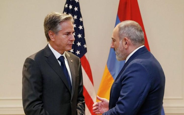 Paşinyanla Blinken Cənubi Qafqazdakı vəziyyəti müzakirə ediblər