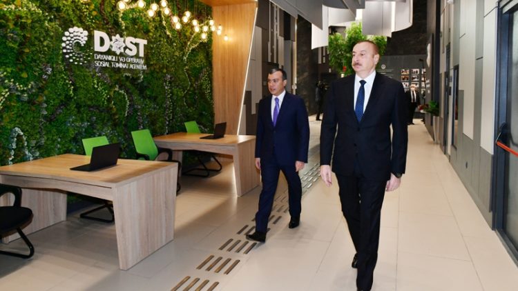 Prezident yeni DOST Mərkəzinin açılışı