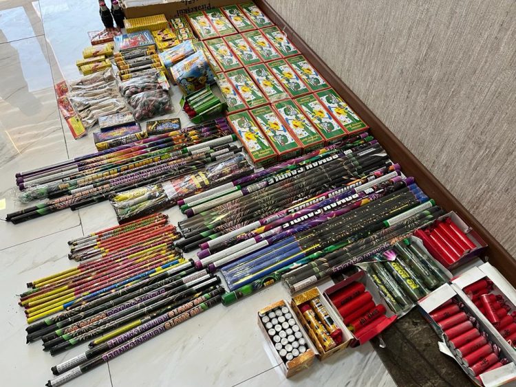 Xaçmazda səyyar şəkildə pirotexniki vasitələr satan şəxs saxlanılıb