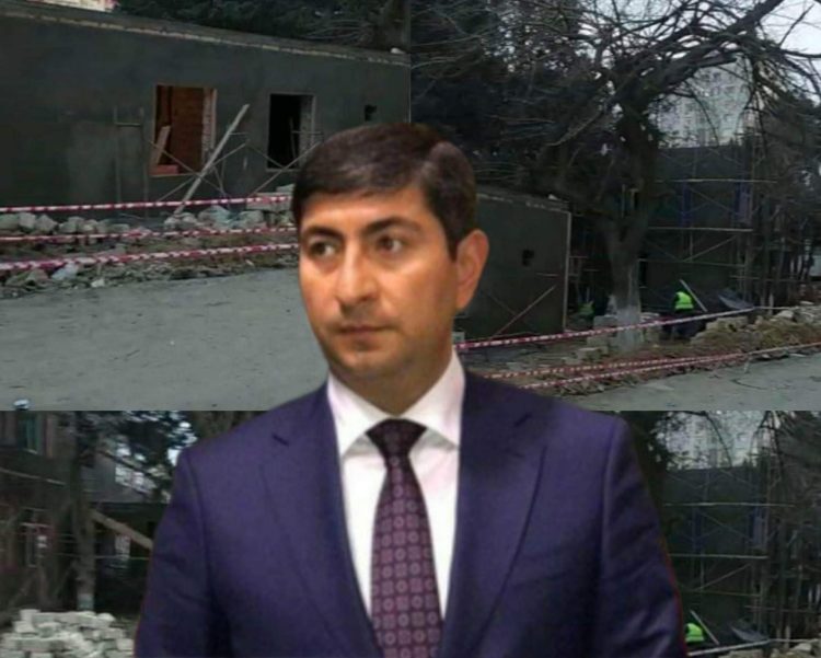 Yasamalın icra başçısı yaşıllığı məhv etdirdi, tikintiyə görə… – Video