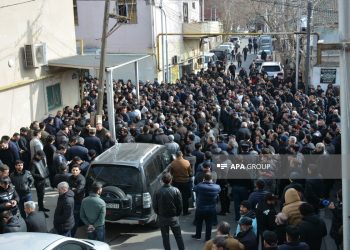 Hacı Şahinlə vida mərasimi keçirilir – FOTO