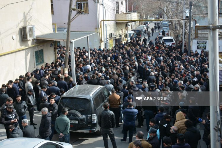 Hacı Şahinlə vida mərasimi keçirilir – FOTO