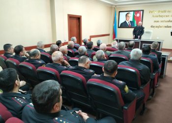 Quba polisi ictimai şura üzvləri ilə görüş keçirib