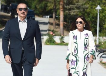 Prezidentlə xanımı Şuşaya getdi