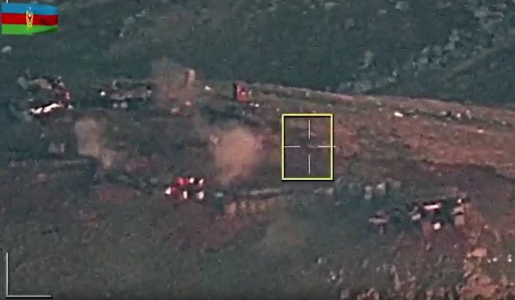 Azərbaycan ordusu düşmənin Zoddakı hərbi infrastrukturunu belə məhv edir (VİDEO)