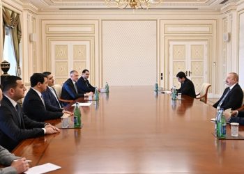 Prezident İlham Əliyev Gürcüstan parlamentinin sədrini qəbul edib – YENİLƏNİB