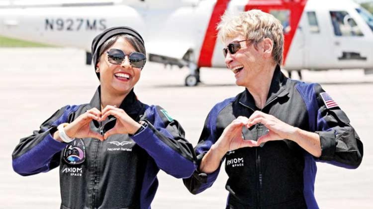 Kosmosa çıxan ilk ərəb qadın astronavt