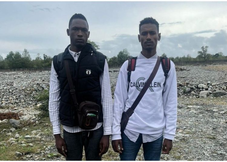 Sərhədi pozmağa cəhd edən Sudan vətəndaşları saxlanıldı – FOTO