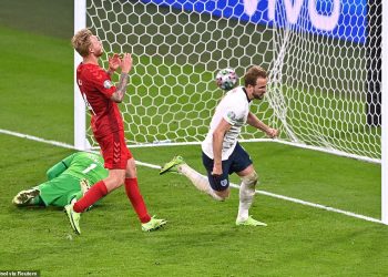 İngiltərə Danimarkaya qarşı