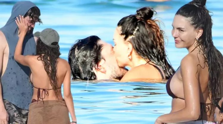 Məşhur cütlük dənizdə belə yaxalandı – FOTO