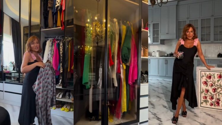 Tünzalə villasını nümayiş etdirdi – VİDEO