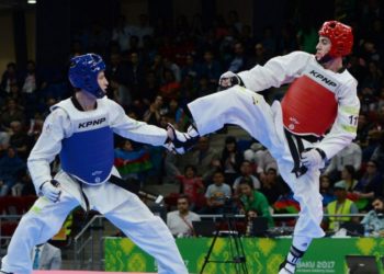 Azərbaycan taekvondoçusu 1/4 finala yüksəlib