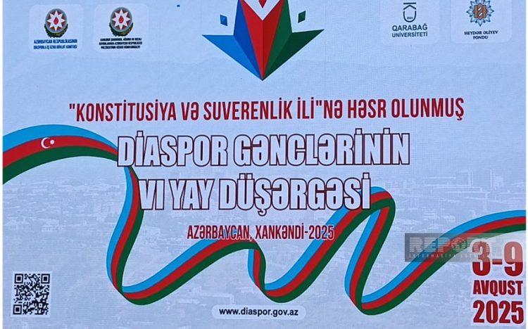 Xankəndidə Diaspor Gənclərinin VI Yay Düşərgəsi keçirilir