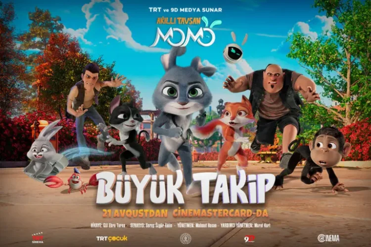 Türk animasiya filmi “Akıllı Tavşan Momo: Büyük Takip” — yalnız CineMastercard-da!