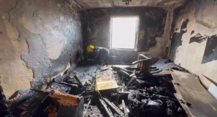 Bakıda yaşayış binasında yanğınla nəticələnən partlayış olub