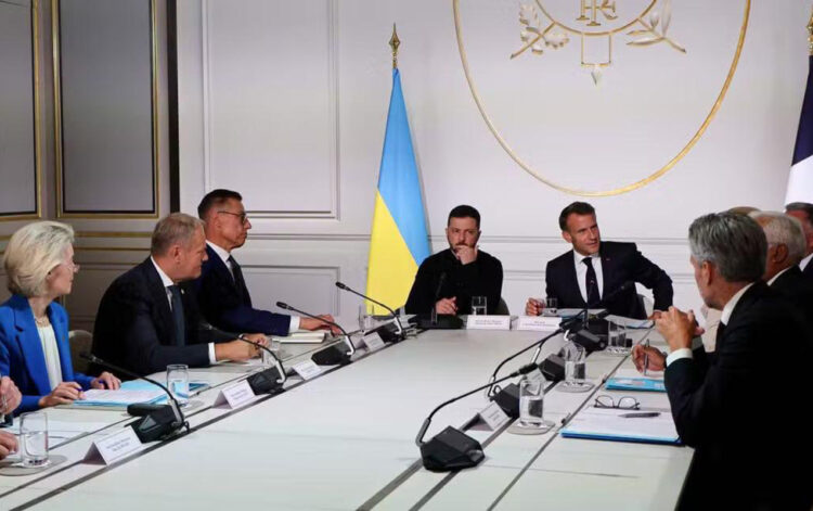 Parisdə Ukrayna və Avropa liderlərinin görüşü başladı – Video