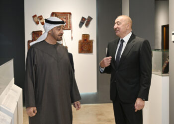 Prezidentlər Şuşada Milli Xalça Muzeyində – Fotolar – Yenilənib