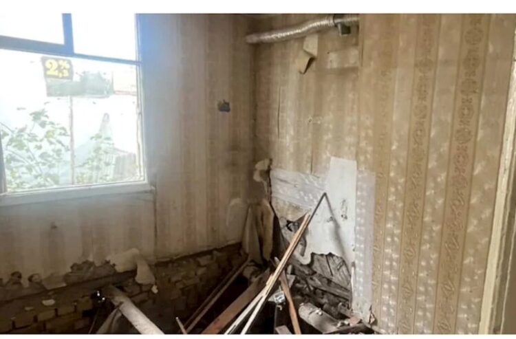 “Babək 94” MTK sakinlər köçmədən söküntü işləri aparır — FOTO/VİDEO