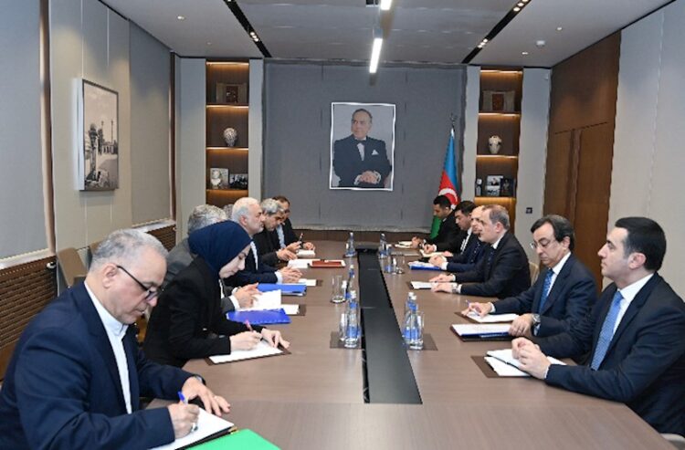 Ceyhun Bayramov İranın xarici işlər nazirinin müavinini qəbul etdi — FOTOLAR