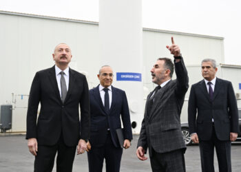 Prezident açılışda – Fotolar