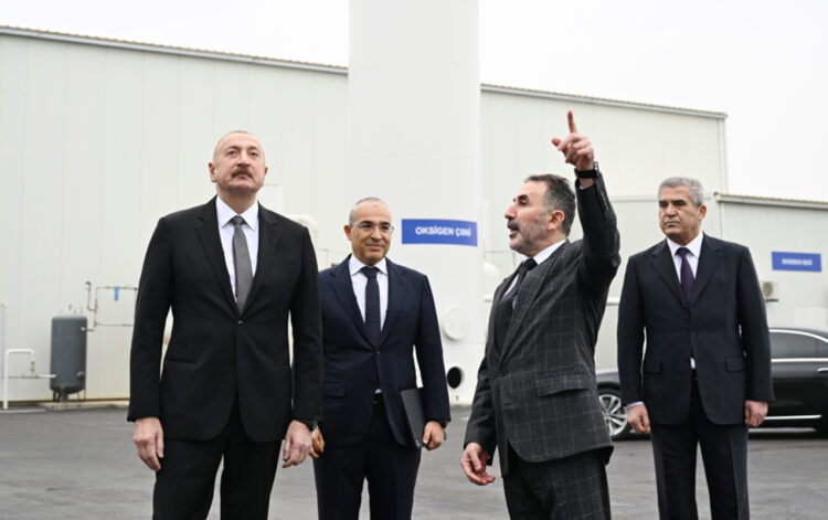 Prezident açılışda – Fotolar