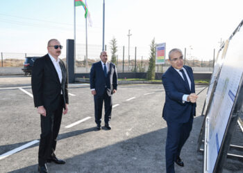 Prezident Ağdamda açılış və təməlqoyma mərasimində – Fotolar – Yenilənib