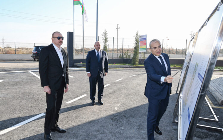 Prezident Ağdamda açılış və təməlqoyma mərasimində – Fotolar – Yenilənib