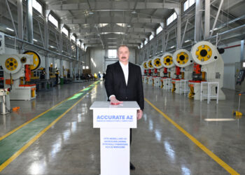 İlham Əliyev Xocalıdadır – Foto