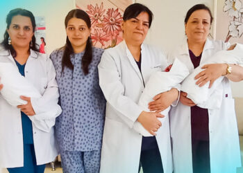 Masallıda 2 uşaqlı ananın üçəmi də doğuldu – Fotolar