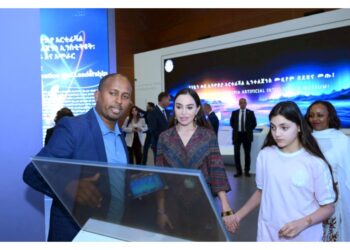 Leyla Əliyeva Efiopiya səfərindən görüntülər paylaşıb — VİDEO