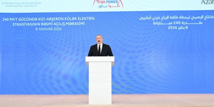 Bakıda “Xızı-Abşeron” Külək Elektrik Stansiyasının rəsmi açılış mərasimi keçirilib – Prezident İlham Əliyev tədbirdə çıxış edib – FOTO – YENİLƏNDİ