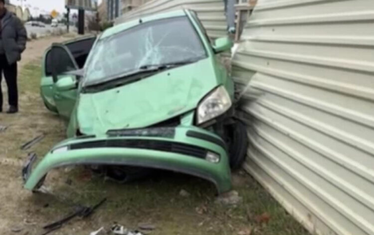 Sumqayıt bulvarında ağır qəza – Video